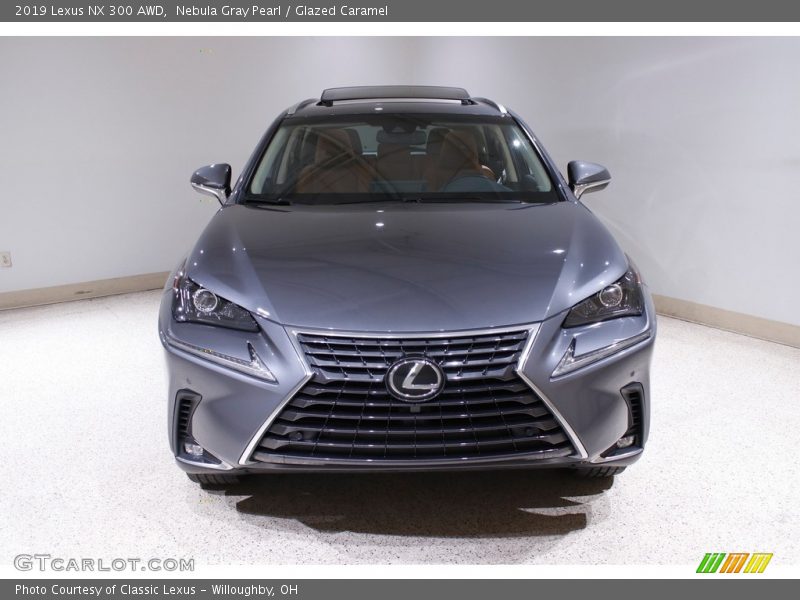 Nebula Gray Pearl / Glazed Caramel 2019 Lexus NX 300 AWD