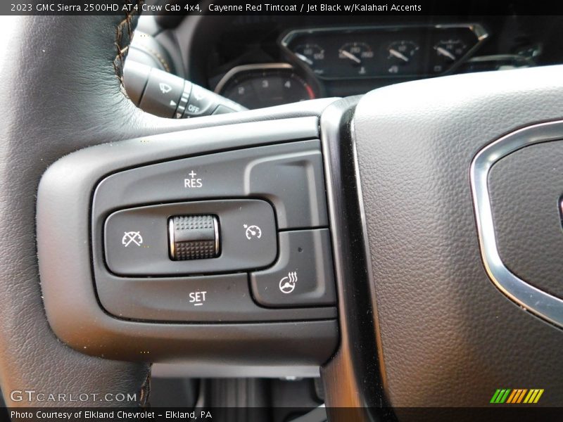 Cayenne Red Tintcoat / Jet Black w/Kalahari Accents 2023 GMC Sierra 2500HD AT4 Crew Cab 4x4