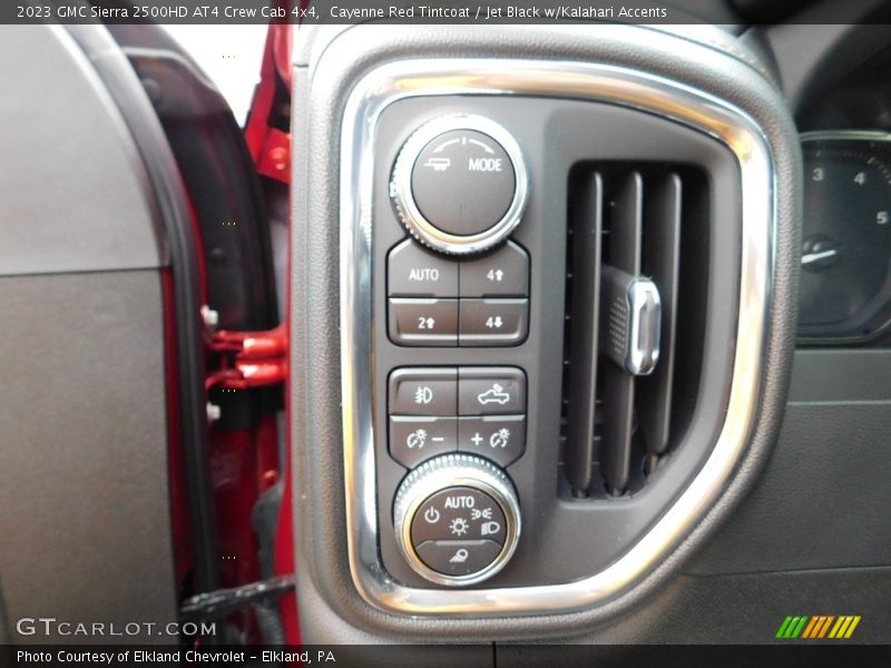 Cayenne Red Tintcoat / Jet Black w/Kalahari Accents 2023 GMC Sierra 2500HD AT4 Crew Cab 4x4