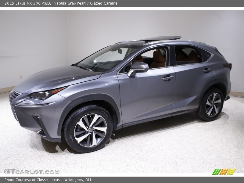 Nebula Gray Pearl / Glazed Caramel 2019 Lexus NX 300 AWD