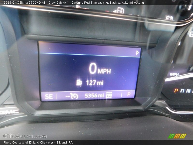 Cayenne Red Tintcoat / Jet Black w/Kalahari Accents 2023 GMC Sierra 2500HD AT4 Crew Cab 4x4