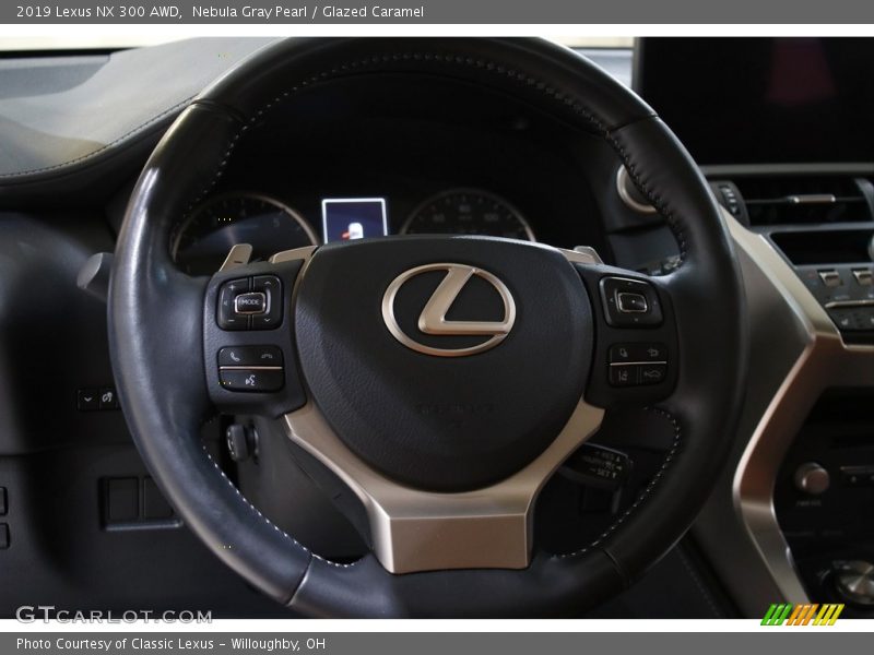 Nebula Gray Pearl / Glazed Caramel 2019 Lexus NX 300 AWD