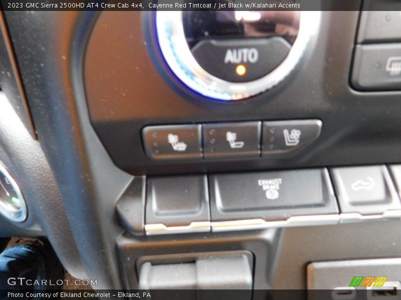 Cayenne Red Tintcoat / Jet Black w/Kalahari Accents 2023 GMC Sierra 2500HD AT4 Crew Cab 4x4