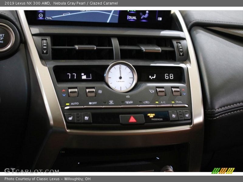 Nebula Gray Pearl / Glazed Caramel 2019 Lexus NX 300 AWD