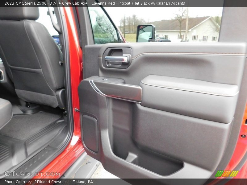 Cayenne Red Tintcoat / Jet Black w/Kalahari Accents 2023 GMC Sierra 2500HD AT4 Crew Cab 4x4