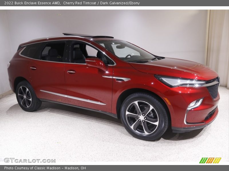 Cherry Red Tintcoat / Dark Galvanized/Ebony 2022 Buick Enclave Essence AWD