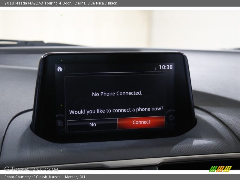 Eternal Blue Mica / Black 2018 Mazda MAZDA3 Touring 4 Door