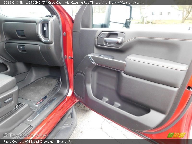 Cayenne Red Tintcoat / Jet Black w/Kalahari Accents 2023 GMC Sierra 2500HD AT4 Crew Cab 4x4