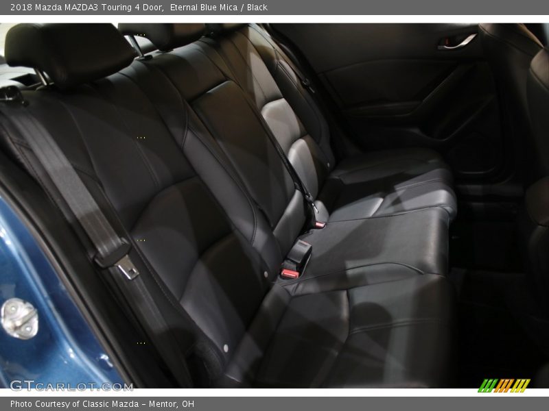 Eternal Blue Mica / Black 2018 Mazda MAZDA3 Touring 4 Door