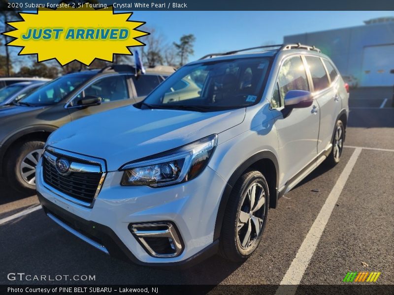 Crystal White Pearl / Black 2020 Subaru Forester 2.5i Touring