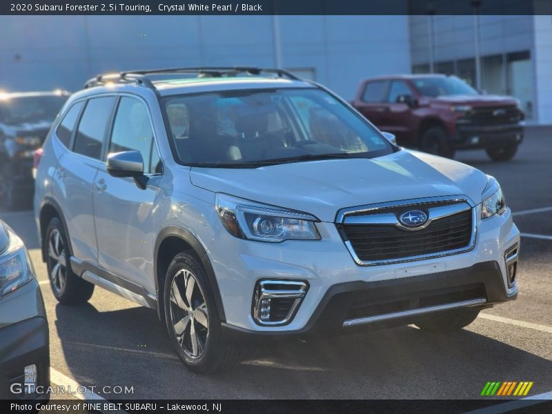 Crystal White Pearl / Black 2020 Subaru Forester 2.5i Touring