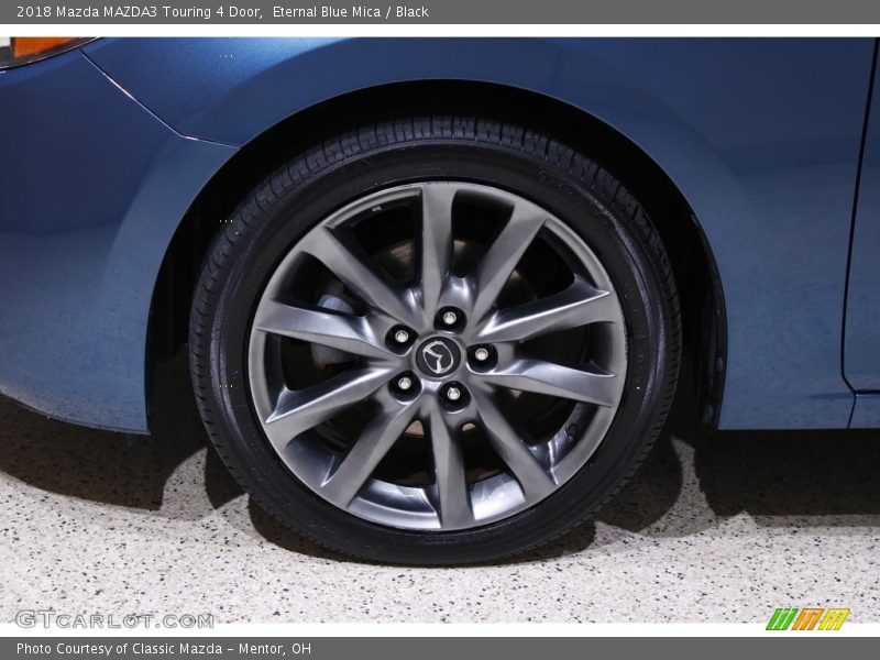 Eternal Blue Mica / Black 2018 Mazda MAZDA3 Touring 4 Door