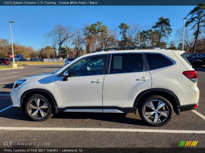 Crystal White Pearl / Black 2020 Subaru Forester 2.5i Touring