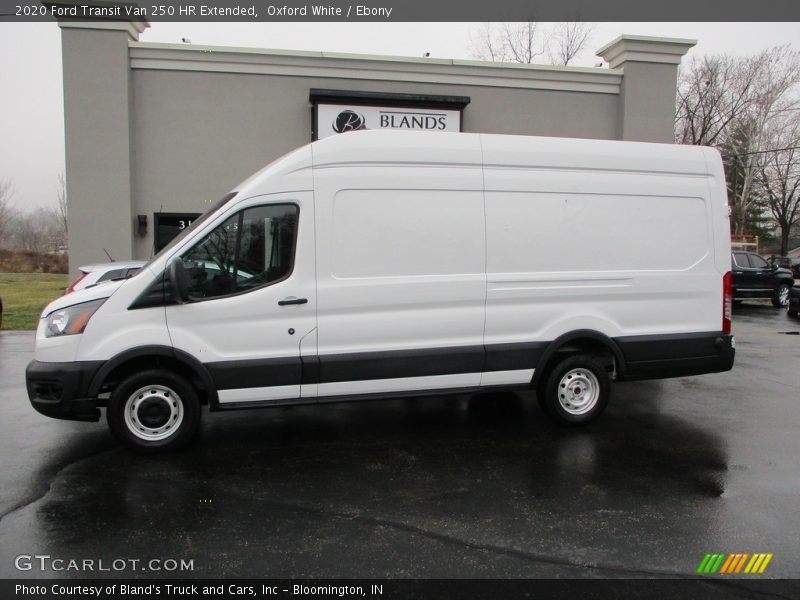 Oxford White / Ebony 2020 Ford Transit Van 250 HR Extended