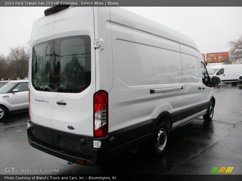 Oxford White / Ebony 2020 Ford Transit Van 250 HR Extended