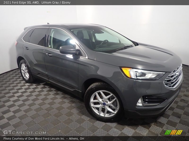 Lithium Gray / Ebony 2021 Ford Edge SEL AWD