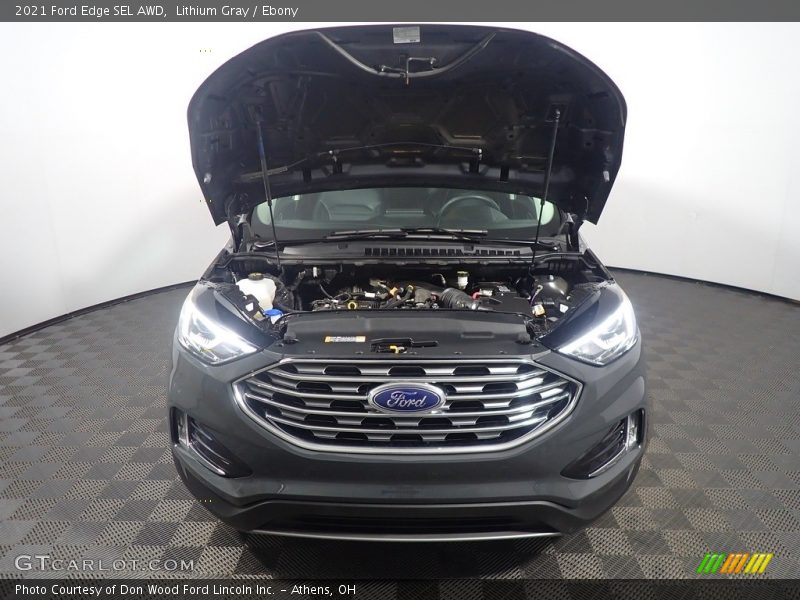 Lithium Gray / Ebony 2021 Ford Edge SEL AWD