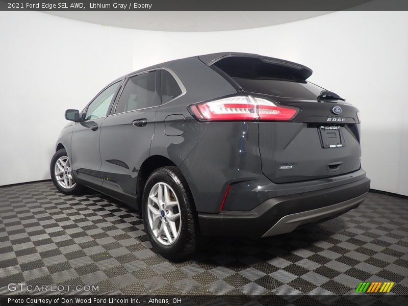 Lithium Gray / Ebony 2021 Ford Edge SEL AWD