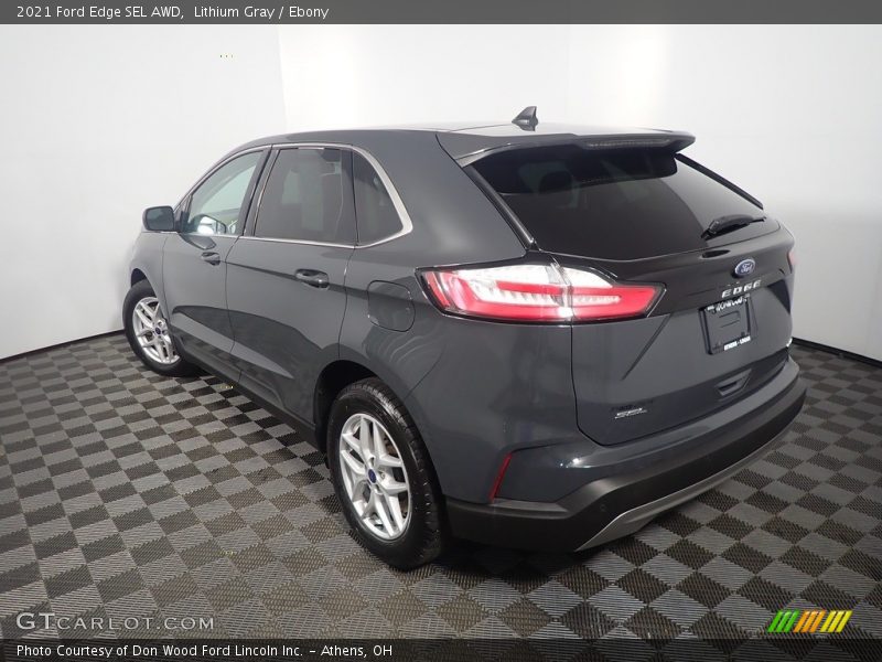 Lithium Gray / Ebony 2021 Ford Edge SEL AWD