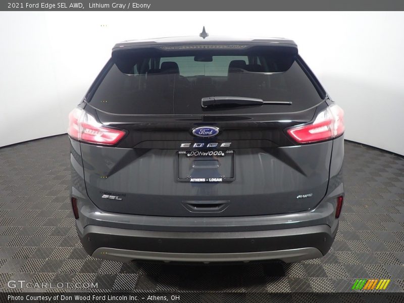 Lithium Gray / Ebony 2021 Ford Edge SEL AWD