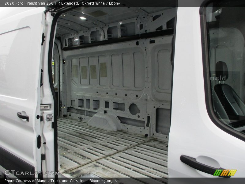 Oxford White / Ebony 2020 Ford Transit Van 250 HR Extended