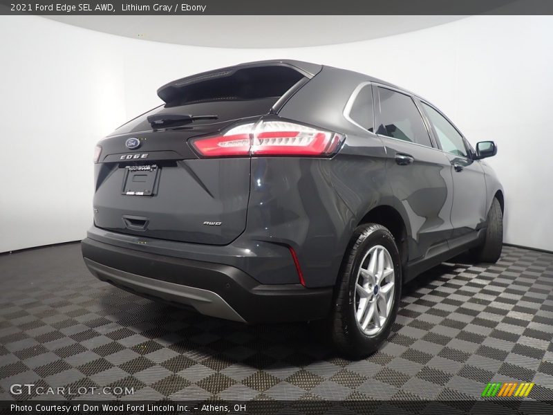 Lithium Gray / Ebony 2021 Ford Edge SEL AWD