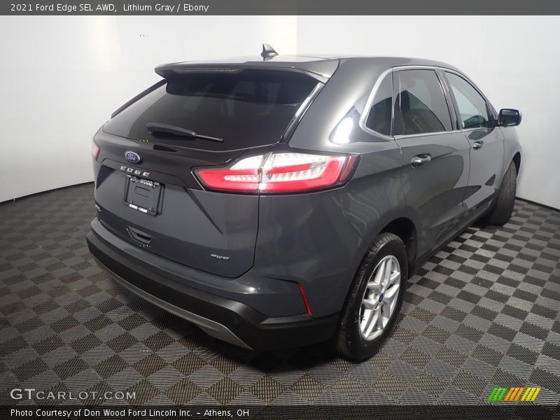 Lithium Gray / Ebony 2021 Ford Edge SEL AWD