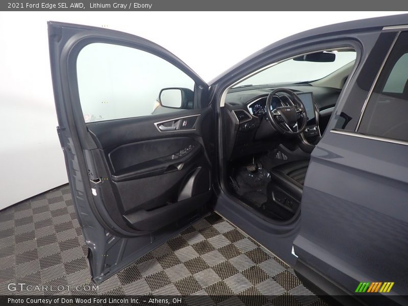 Lithium Gray / Ebony 2021 Ford Edge SEL AWD