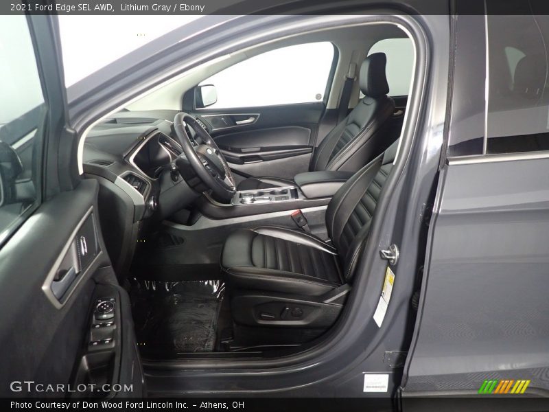 Lithium Gray / Ebony 2021 Ford Edge SEL AWD