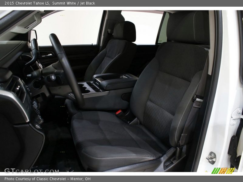 Summit White / Jet Black 2015 Chevrolet Tahoe LS