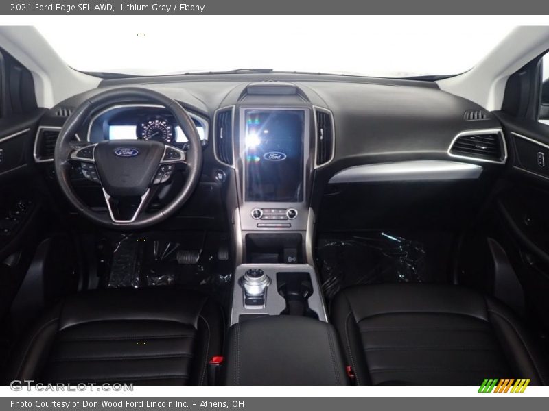 Lithium Gray / Ebony 2021 Ford Edge SEL AWD