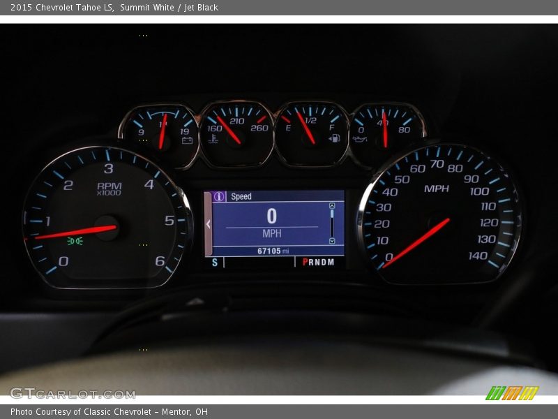  2015 Tahoe LS LS Gauges