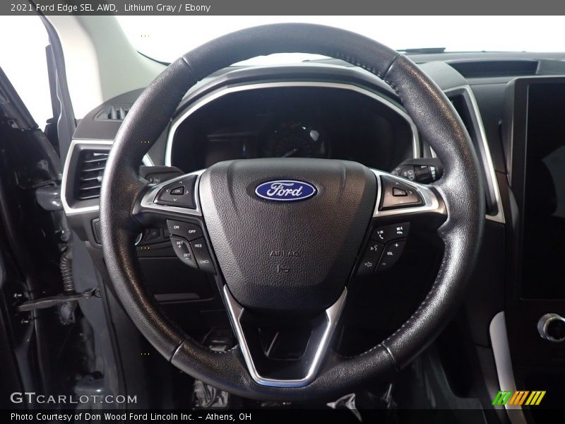Lithium Gray / Ebony 2021 Ford Edge SEL AWD