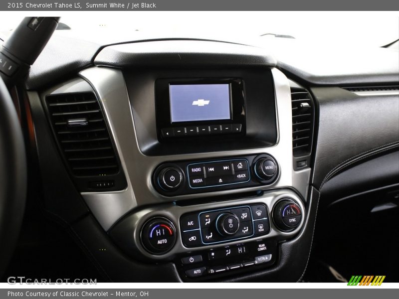 Controls of 2015 Tahoe LS