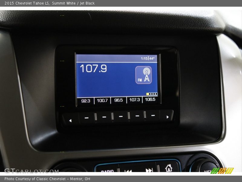 Audio System of 2015 Tahoe LS