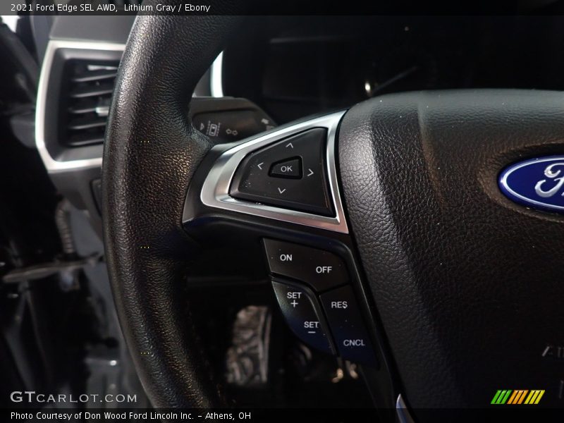 Lithium Gray / Ebony 2021 Ford Edge SEL AWD
