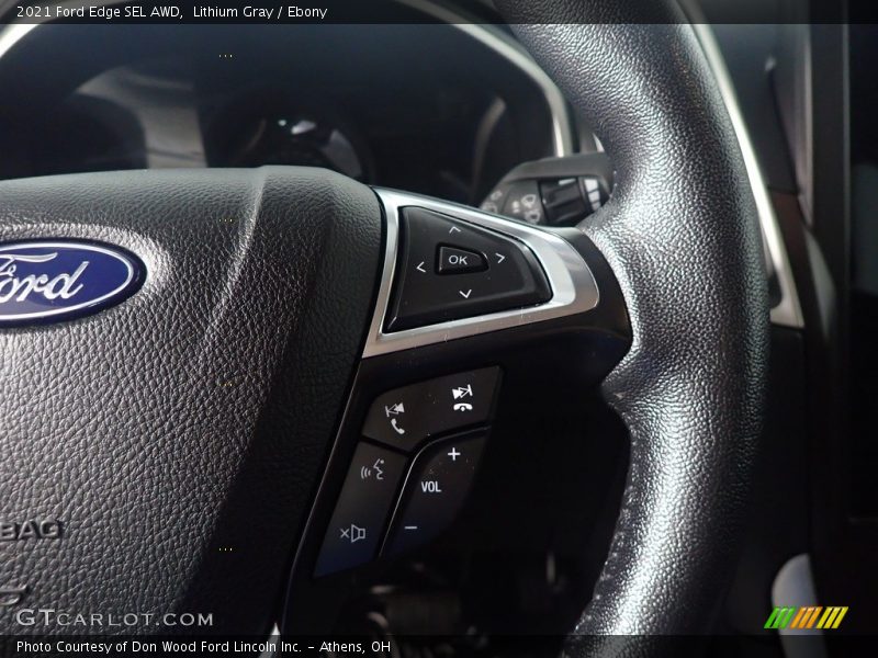 Lithium Gray / Ebony 2021 Ford Edge SEL AWD