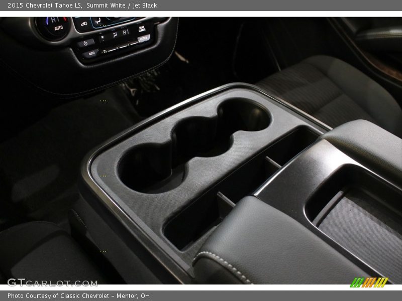 Summit White / Jet Black 2015 Chevrolet Tahoe LS