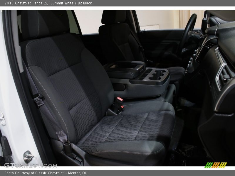 Summit White / Jet Black 2015 Chevrolet Tahoe LS