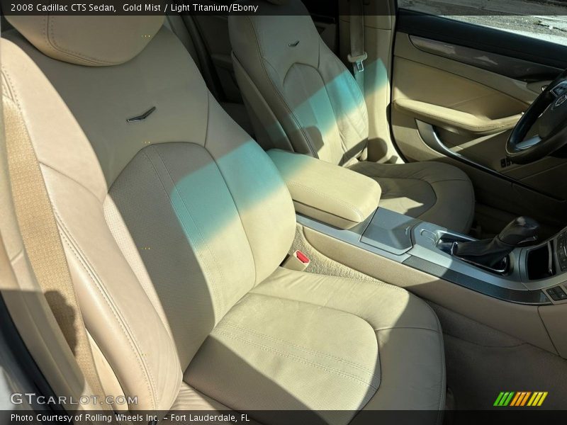 Gold Mist / Light Titanium/Ebony 2008 Cadillac CTS Sedan
