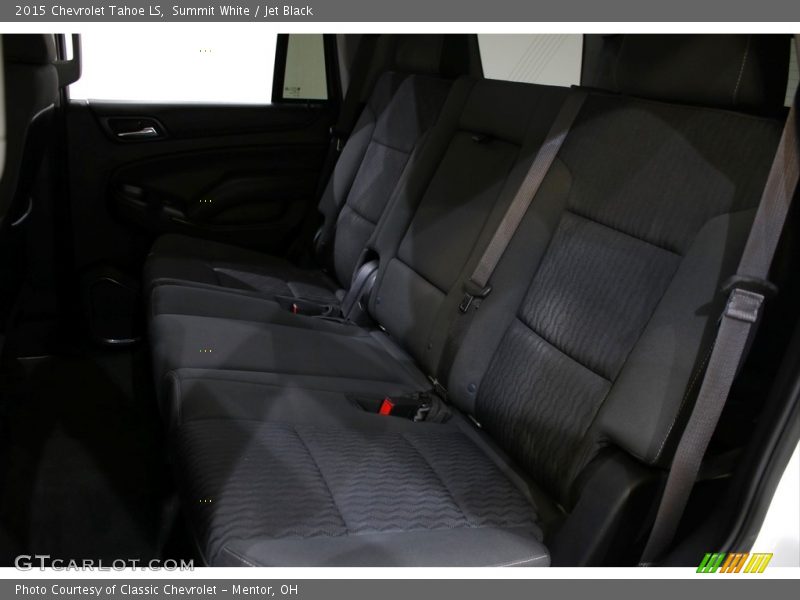 Summit White / Jet Black 2015 Chevrolet Tahoe LS