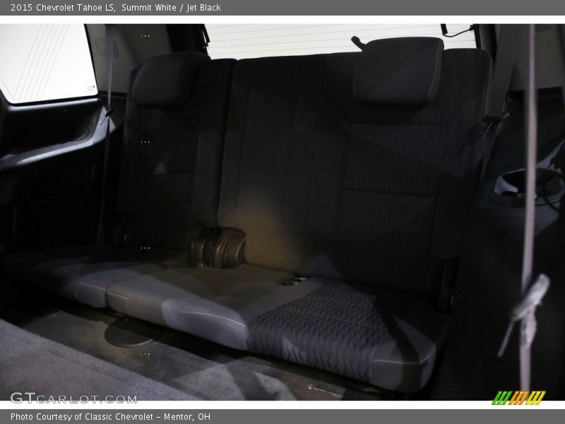 Summit White / Jet Black 2015 Chevrolet Tahoe LS