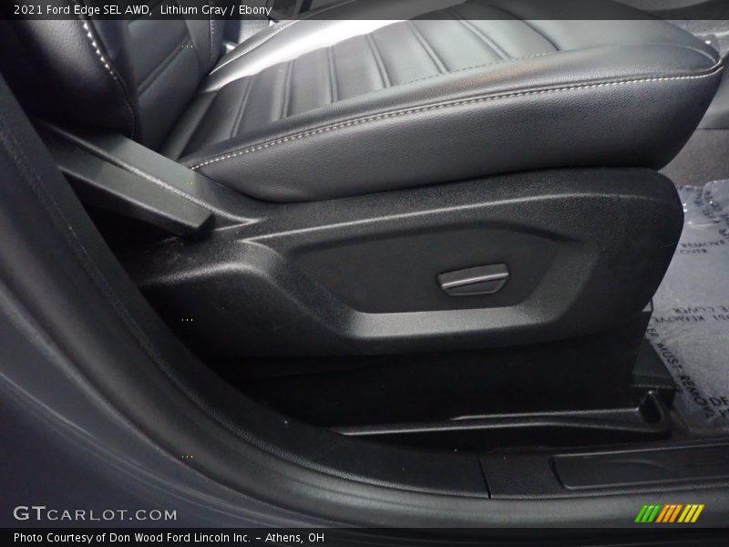 Lithium Gray / Ebony 2021 Ford Edge SEL AWD