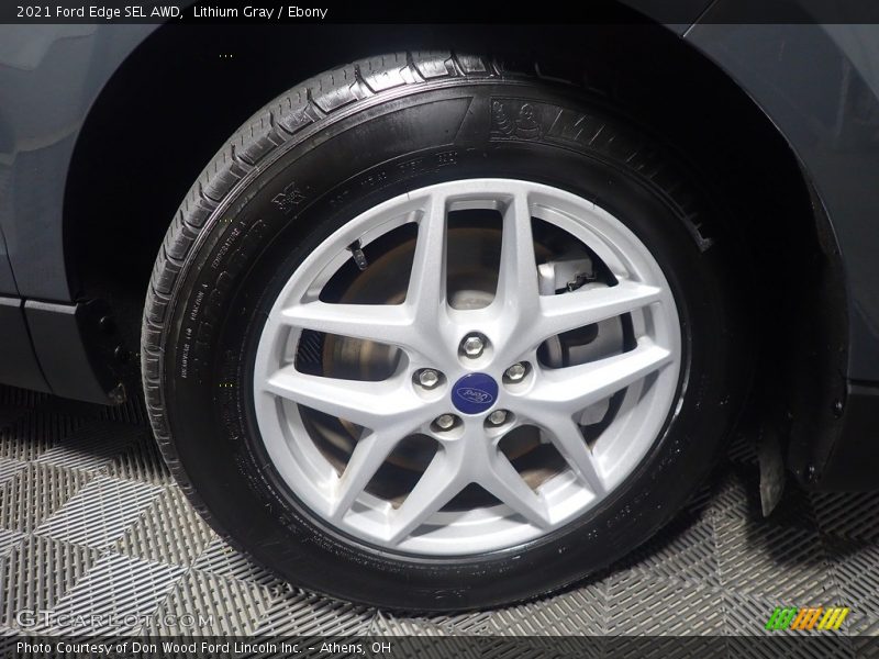 Lithium Gray / Ebony 2021 Ford Edge SEL AWD