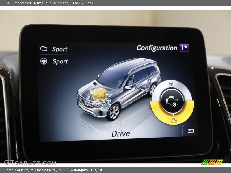 Black / Black 2019 Mercedes-Benz GLS 450 4Matic