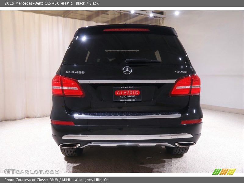 Black / Black 2019 Mercedes-Benz GLS 450 4Matic