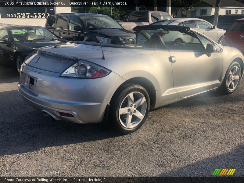 Quicksilver Pearl / Dark Charcoal 2009 Mitsubishi Eclipse Spyder GS