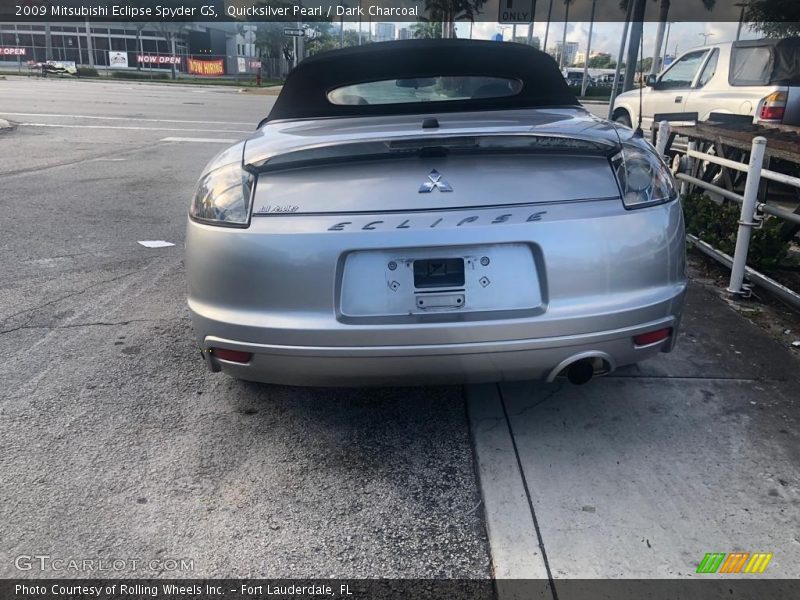 Quicksilver Pearl / Dark Charcoal 2009 Mitsubishi Eclipse Spyder GS