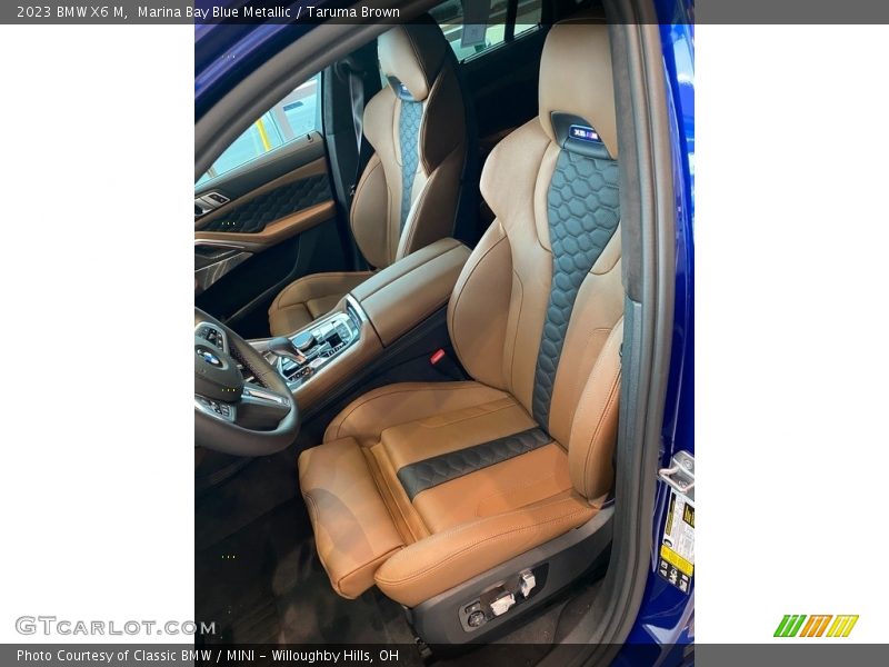 Front Seat of 2023 X6 M 