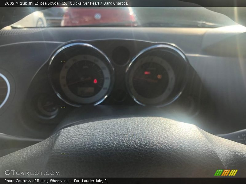 Quicksilver Pearl / Dark Charcoal 2009 Mitsubishi Eclipse Spyder GS